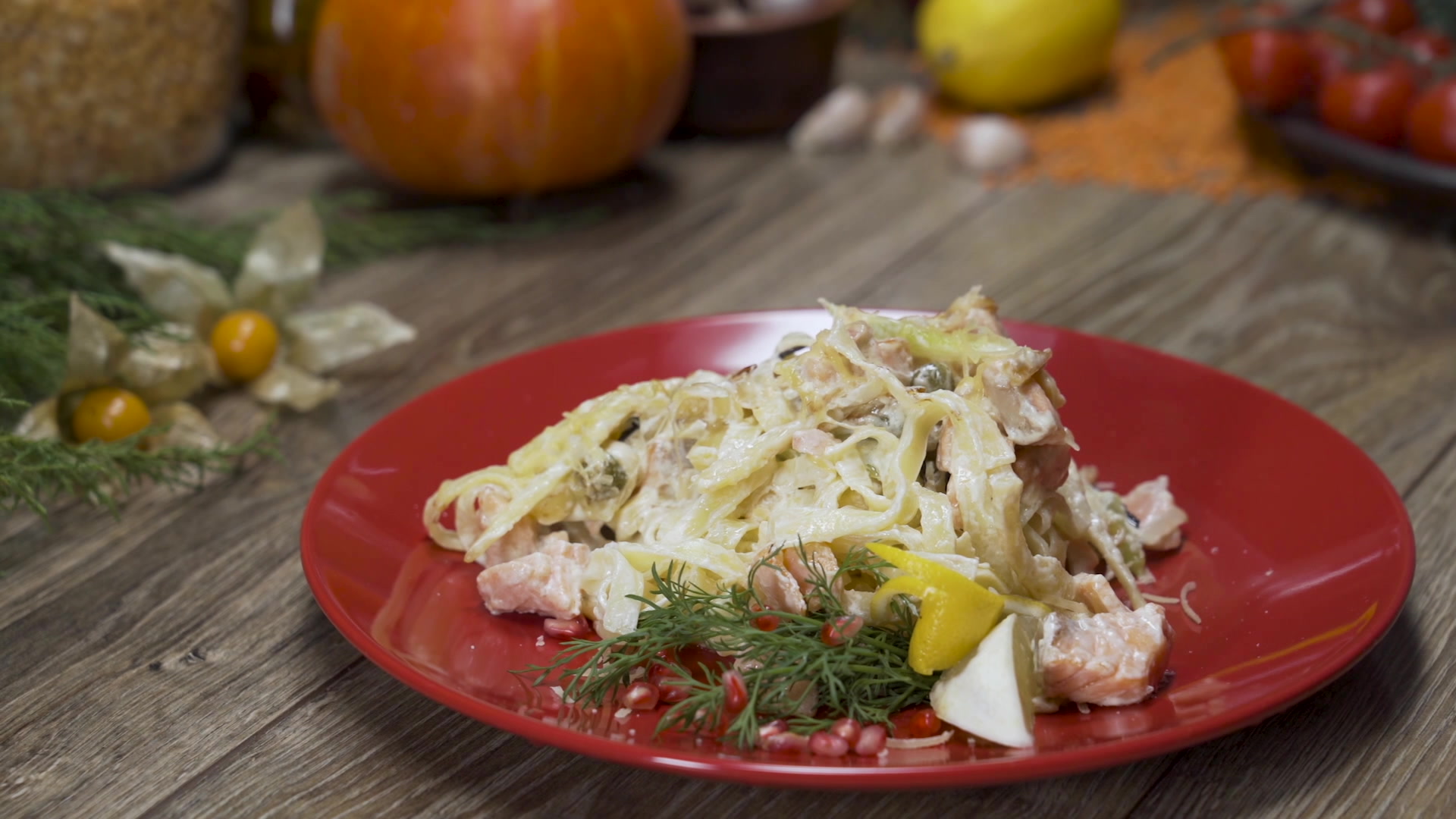 Salmon Tagliatelle